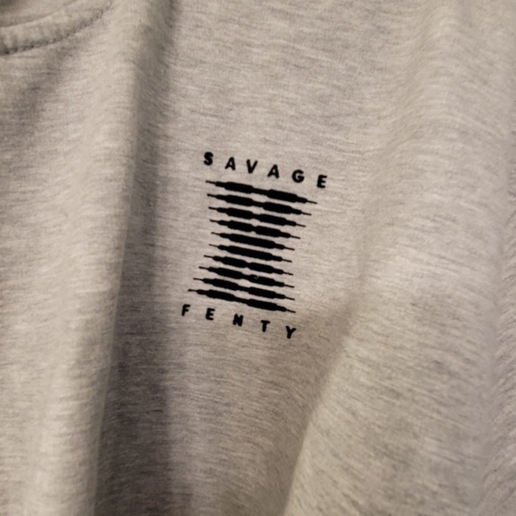 Savage X Fenty by Rihanna Jersey Knit Hooded Robe - Picture 5 of 9